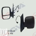 Dış Dikiz Aynası Sol Scudo-expert 07 Elektrikli Isıtmalı Konveks 5 Fiş Vm-6116ehl