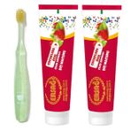 Diş Fırcası Hediyeli Ersağ Çilekli Diş Macunu 75 Ml