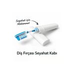 Diş Fırçası Seyahat Kabı | Sert Plastik Taşıma Kutusu | Hijyenik Organizer | Standart Boy Uyumlu |