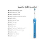 Diş Fırçası Yedek Fırça Başlıkları, Oral B Için 4 Adet Elektrikli Diş Fırçası Başlığı, EB17-P Standart Fırça Başlıkları Oral B Pro 1000/3000/5000, Vitality Smart Genius Serisi