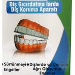 Diş Gıcırdatma, Diş Sıkma Çene Sıkma Önleyici, Yüksek Kalitede Silikon Gece Plağı,Bruksizm Aparatı, Silikon Dişlik(1 Adet, Kutulu)