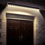Dış Mekan 24 Ledli Aydınlatma 100 cm Metal Kasa Gün Işığı Tabela Aydınlatması Duvar Aydın