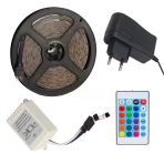 Dış Mekan Animasyonlu+adaptör Rgb Şerit Led 5 Mt.