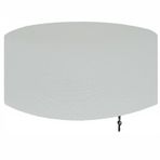 Dış Mekan Bahçe Mobilyaları Kılıfı Su Geçirmez Rüzgar Geçirmez Anti UV Yırtılmaya Dayanıklı 420D Oxford Veranda Seti Masa Sandalye Örtüsü Gri (230 x 80 cm)