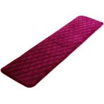 Dış Mekan Kaymaz Yıkanabilir Bahçe Salıncak Koltuğu için Tezgah Minderi, Kırmızı 170x45 cm Cumba Pencere Koltuğu için Yedek Yastıklar İç/Dış Mekan Tezgah Pedleri 120 cm 140 cm 160 cm Ebatlarında