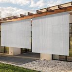 Dış Mekan Stor Perde - Su Geçirmez Güneşlik, Veranda Pergola ve Balkon için UV Korumalı Işık Filtreleme Kumaşı, Dış Mekan Kullanımı için Mükemmel.