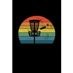Disc Golf: Disco volante Golfista Frisbee |Taccuino DIN A5 6x9 pollici |taccuino diario pianificatore |120 pagine |Libro di grasso punteggiato