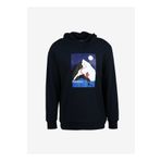 Discovery D3WM-SWT35 Expedition Lacivert Erkek Kapüşonlu Loose Fit Baskılı Sweatshirt