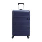 Discovery DC-5236 Büyük Expedition Lacivert Unisex Çekçekli Sert Valiz