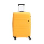 Discovery DC-5236 Büyük Expedition Sarı Unisex Çekçekli Sert Valiz