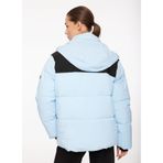 Discovery Expedition 5003040406 Mavi Kadın Kapüşonlu Relaxed Fit Kapitone Mont
