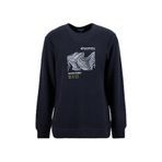 Discovery Expedition Antrasit Melanj Bisiklet Yaka Relaxed Baskılı Sweatshirt, 2XL, 5003276258, Antrasit Melanj, erkek