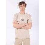 Discovery Expedition Bej Erkek %100 Pamuk T-Shirt D4SM-TST3258