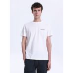 Discovery Expedition Beyaz Erkek %100 Pamuk T-Shirt D4SM-TST3294