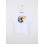 Discovery Expedition Beyaz Erkek Çocuk Baskılı T-Shirt D6Sb-Tst3010, 7-8 Yaş, 5003326931, Kırık Beyaz, Erkek Çocuk