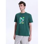 Discovery Expedition Bisiklet Baskılı T-Shirt, XL, 5003336710, Yeşil, Erkek
