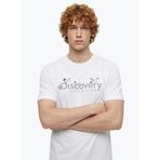 Discovery Expedition Bisiklet Yaka Basic Baskılı T-Shirt, M, 5003107840, Beyaz, Erkek