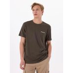 Discovery Expedition Bisiklet Yaka Baskılı T-Shirt, S, 5002990352, Haki, Erkek