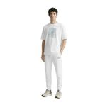 Discovery Expedition Bisiklet Yaka Relaxed Baskılı T-Shirt, 2XL, 5003329766, Beyaz, Erkek
