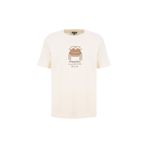 Discovery Expedition Bisiklet Yaka Relaxed Baskılı T-Shirt, 2XL, 5003330049, Kırık Beyaz, Erkek