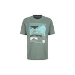Discovery Expedition Bisiklet Yaka Relaxed Baskılı T-Shirt, M, 5003330082, Yeşil, Erkek