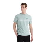 Discovery Expedition Bisiklet Yaka Relaxed Baskılı T-Shirt, S, 5003329836, Mint, Erkek