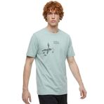 Discovery Expedition Bisiklet Yaka Relaxed Baskılı T-Shirt, S, 5003329854, Mint, Erkek
