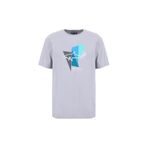 Discovery Expedition Bisiklet Yaka Relaxed Baskılı T-Shirt, S, 5003329891, Gri, Erkek