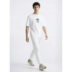 Discovery Expedition Bisiklet Yaka Relaxed Baskılı T-Shirt, S, 5003330084, Kırık Beyaz, Erkek