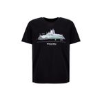 Discovery Expedition Bisiklet Yaka Relaxed Baskılı T-Shirt, S, 5003336688, Siyah, Erkek