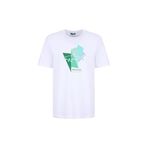 Discovery Expedition Bisiklet Yaka Relaxed Baskılı T-Shirt, XL, 5003329828, Beyaz, Erkek