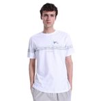 Discovery Expedition Bisiklet Yaka Relaxed Baskılı T-Shirt, XL, 5003329844, Beyaz, Erkek