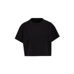 Discovery Expedition Bisiklet Yaka Relaxed Düz T-Shirt, XL, 5003227186, Siyah, Kadın