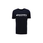 Discovery Expedition Bisiklet Yaka T-Shirt, L, 5003099001, Siyah, Erkek