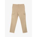 Discovery Expedition D4SM-PNT3802 Açık Kahve Erkek Standart Fit Lastikli Paça Kargo Pantolon