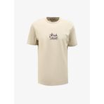 Discovery Expedition D4SM-TST3258 Bej Bisiklet Yaka Relaxed Baskılı Erkek T-shirt