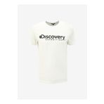 Discovery Expedition D4SM-TST3290 Beyaz Bisiklet Yaka Erkek T-Shirt