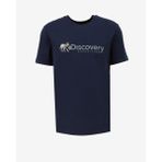 Discovery Expedition D4SM-TST3308 İndigo Erkek Bisiklet Yaka Basic Baskılı T-Shirt