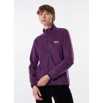 Discovery Expedition D4WL-SWT3928 Mor Kadın Dik Basic Düz Polar Sweatshirt