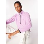 Discovery Expedition D4WL-SWT3929 Lila Kadın Dik Basic Düz Polar Sweatshirt