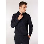 Discovery Expedition D4WM-SWT3076 Lacivert Kapüşon Relaxed Baskılı Erkek Sweatshirt