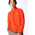 Discovery Expedition D4WM-SWT3993 Turuncu Erkek Dik Basic Düz Polar Sweatshirt