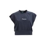 Discovery Expedition D5SL-TST3509 Bisiklet Yaka Relaxed Düz Kadın T-Shirt, M, 5003227170, Antrasit