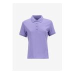 Discovery Expedition D5SL-TST3598 Lila Basic Düz Kadın Polo T-Shirt