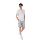 Discovery Expedition D5Sm-Sht3898 Lastikli Bel Relaxed Düz Erkek Şort, Gri, Xl