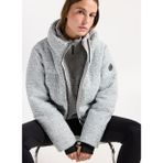 Discovery Expedition D5WL-MNT3677 Gri Crop Kadın Spor Mont