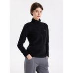 Discovery Expedition D5WL-SWT3302 Siyah Fermuarlı Yaka Basic Düz Kadın Polar Sweatshırt - XL