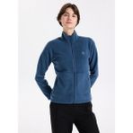 Discovery Expedition D5WL-SWT3303 Indigo Dik Yaka Basic Düz Kadın Polar Sweatshırt - M - İndigo