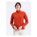 Discovery Expedition D5WL-SWT3303 Kiremit Dik Yaka Basic Düz Kadın Polar Sweatshırt