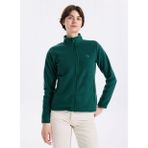 Discovery Expedition D5WL-SWT3303 Yeşil Dik Yaka Basic Kadın Polar Sweatshırt